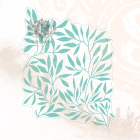 Трафарет - Оливковая роща