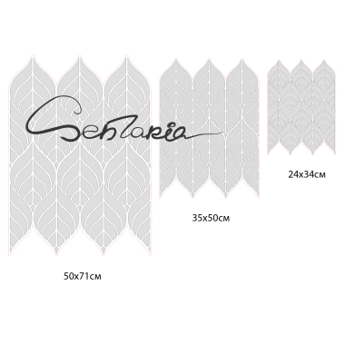 Трафарет - Липа без шва