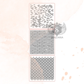 Трафарет - набор для Домиков