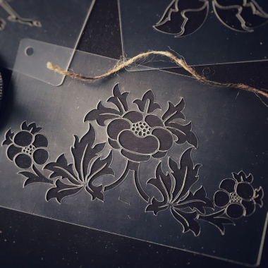 Трафарет - Соцветие