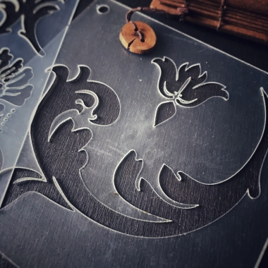 Трафарет - Аврора вензель