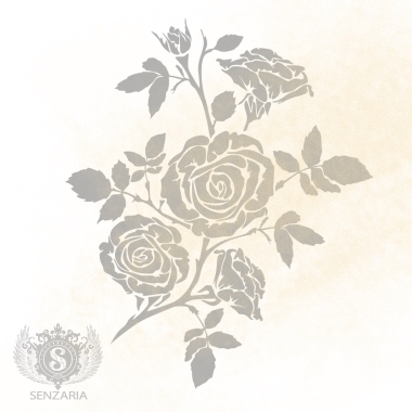 Трафарет - Розы